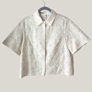 Raisonnel Blouse | Cream lace | Small